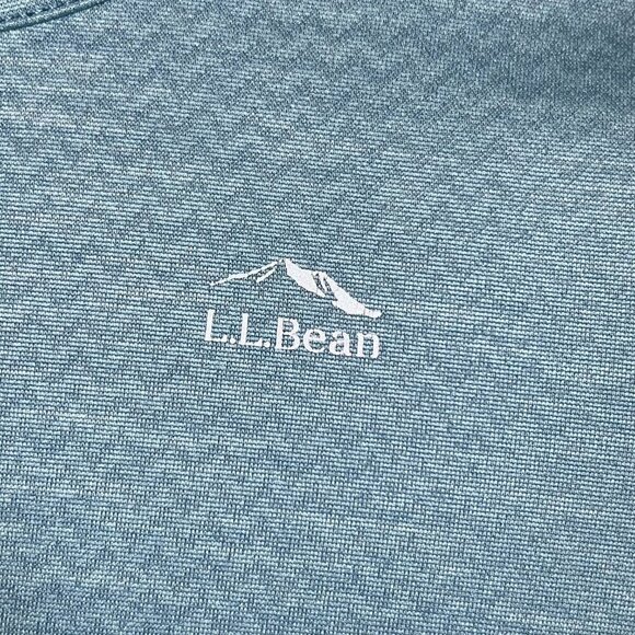 L.L. Bean Kid's Long Sleeve Shirt Blue - Picture 2 of 5